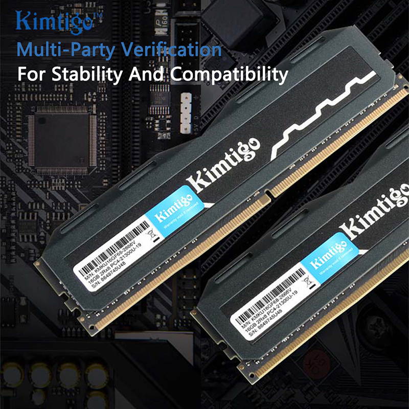 Kimtigo Wolfrine DDR4 8GB/16GB 2666/3000/3200MHz  RAM Memory Module for Laptop Computers