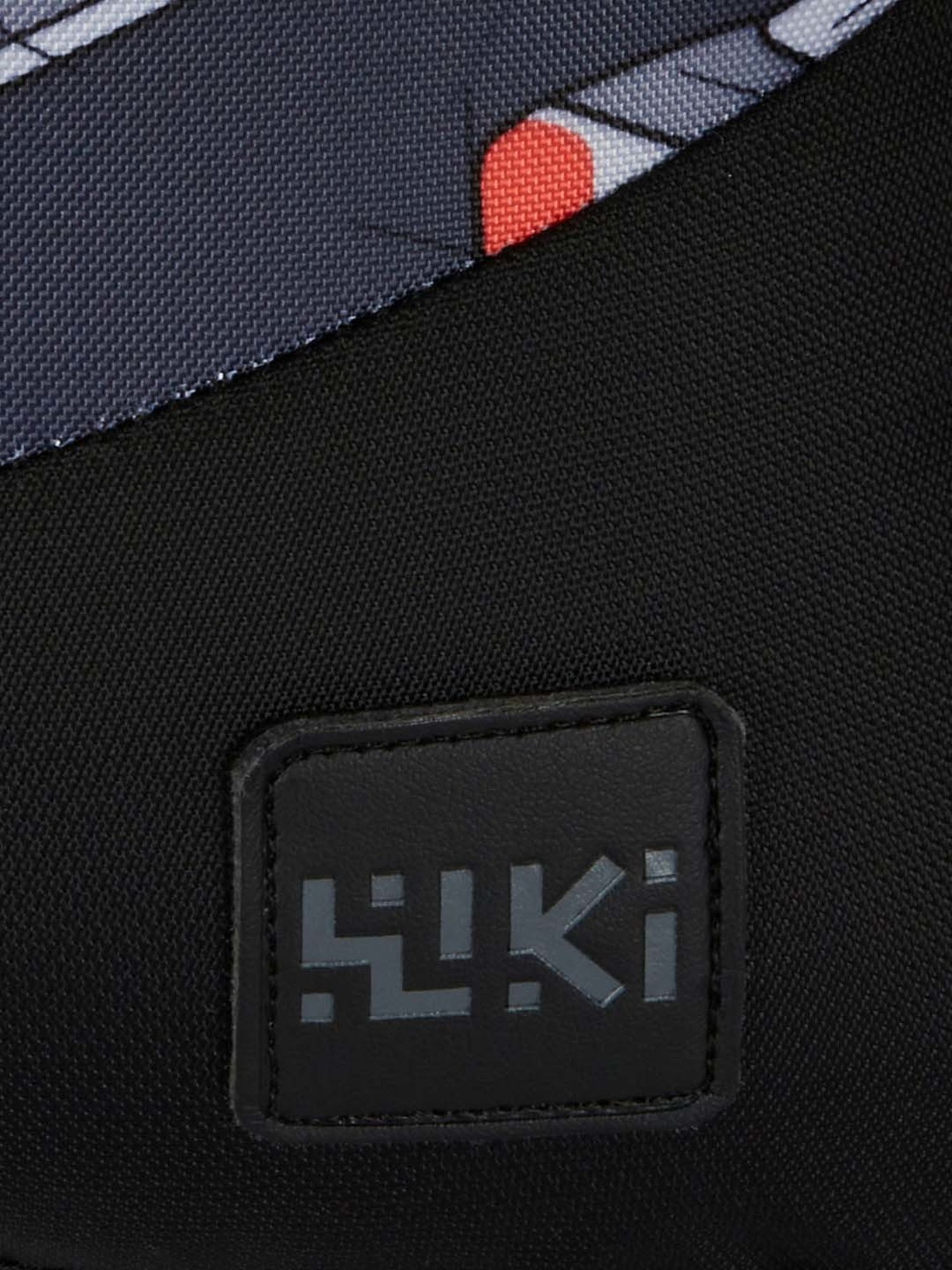 Wiki 37 Ltrs Black Medium Backpack