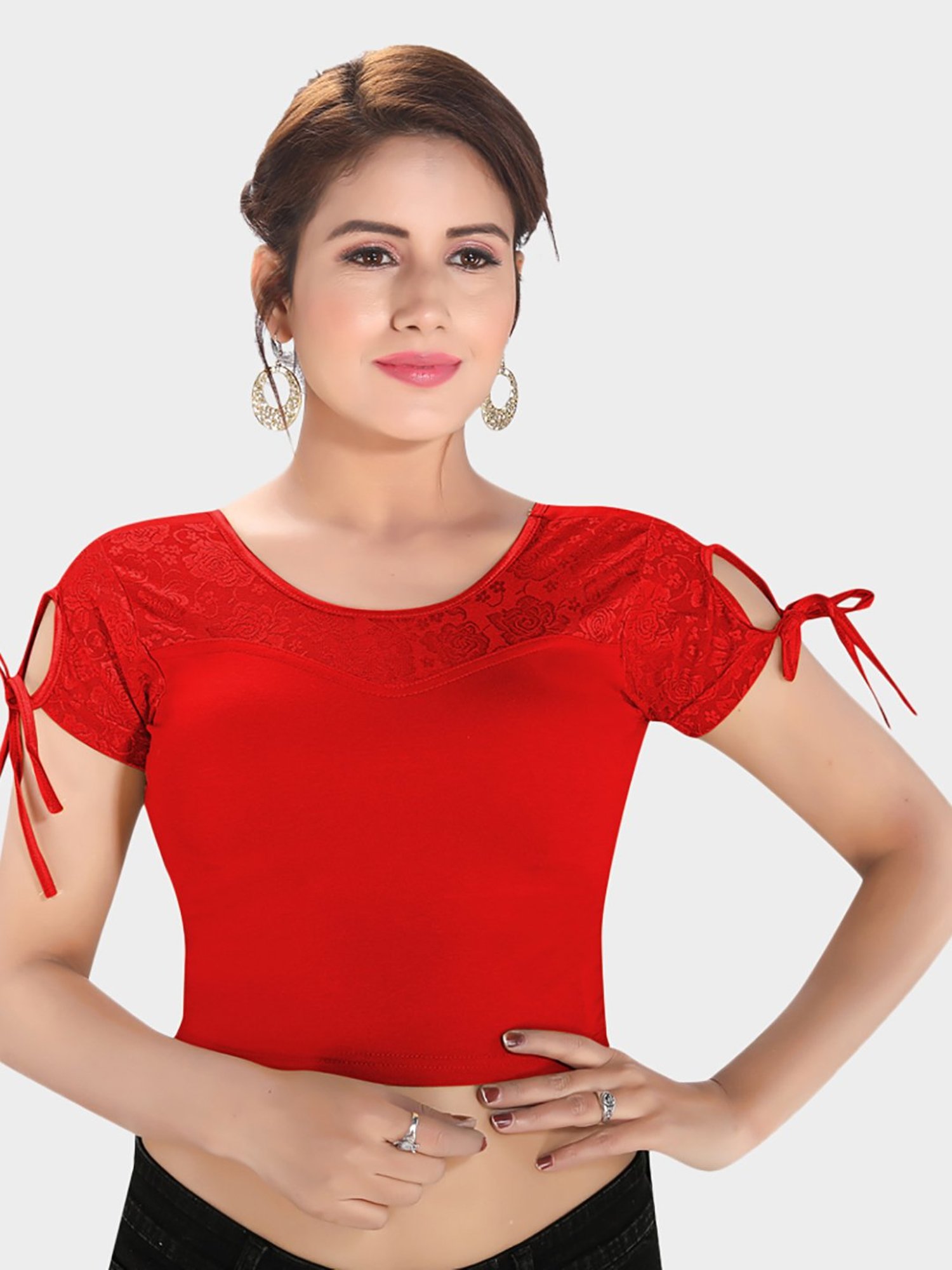 Salwar Studio Red Blouse