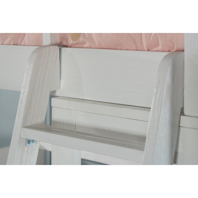 Full Highlands Loft Bed White - Hillsdale Furniture