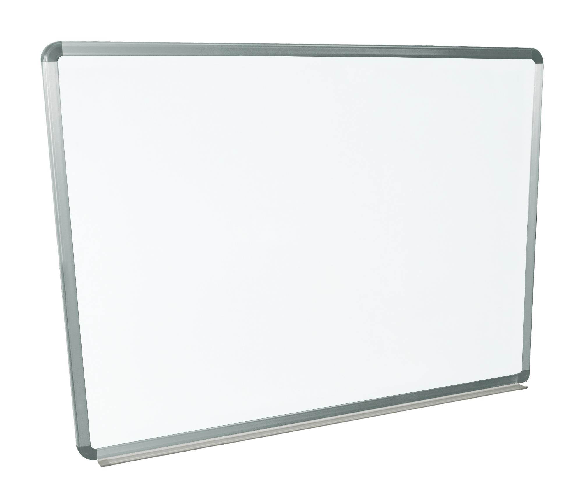 Luxor Steel Dry-Erase Whiteboard Aluminum Frame 4' x 3' WB4836W
