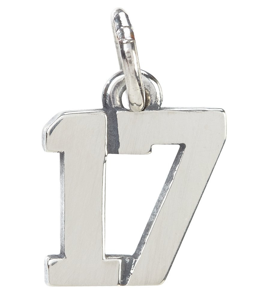 James Avery Faceted Lab-Created Amethyst February Birthstone Charm