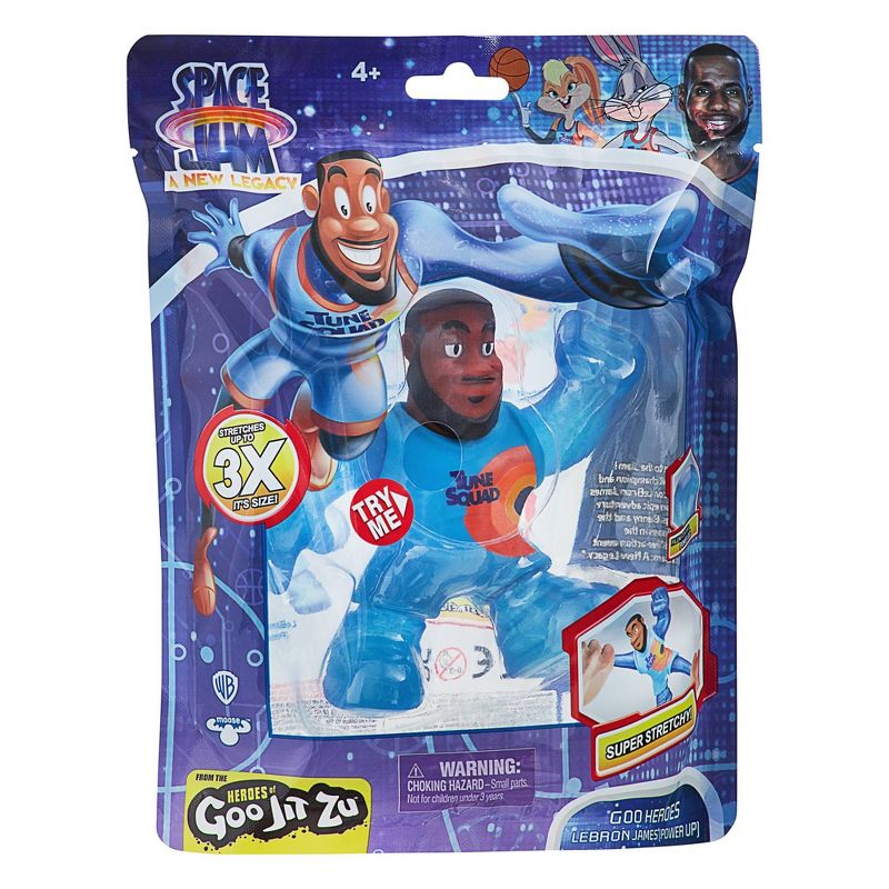 Space Jam: A New Legacy - 5" Stretchy Goo Filled Action Figure - Lebron James (Power Up)