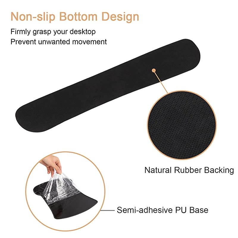 Keyboard Wrist Rest and Mouse Wrist Rest Pad Made of Memory Foam Ergonomic Support Easy Typing and Relieve Wrist Pain Perfect for Gaming Computer Office Laptop Honeycomb