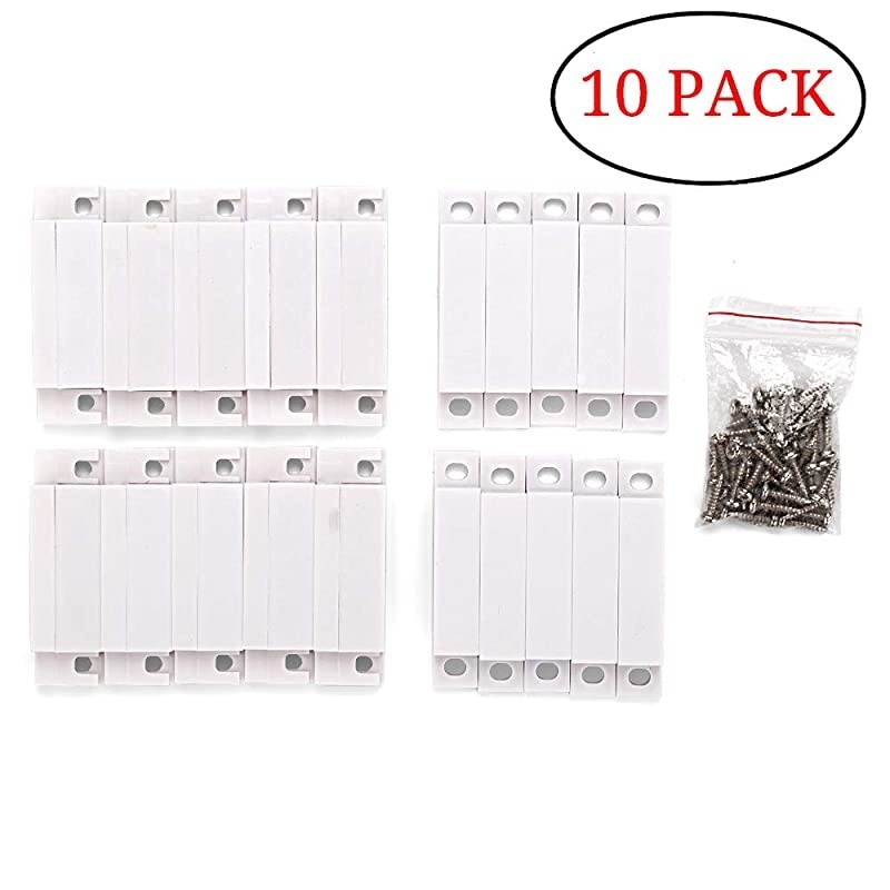 10pcs Surface Mount Alarm 10W 100V 0.5A in Max Magnetic Contact Ideal for Door Window Security