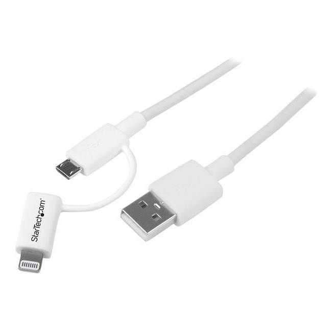 VisionTek 900784 Black Lightning to USB Black 1 Meter Cable - 5 Pack