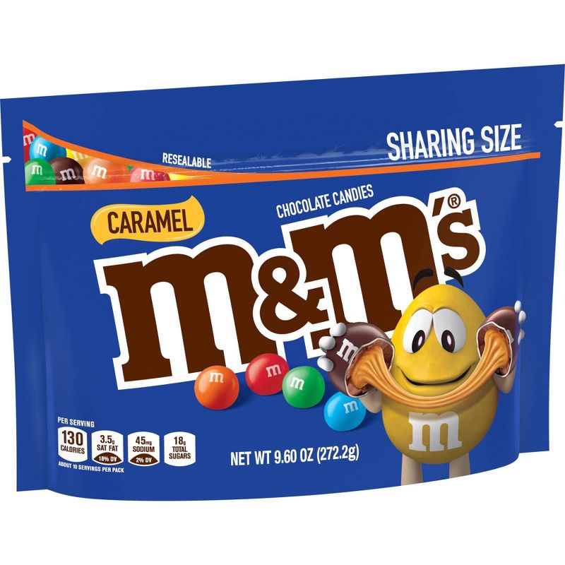 M&M's Sharing Size Caramel Chocolate Candies - 9.6oz