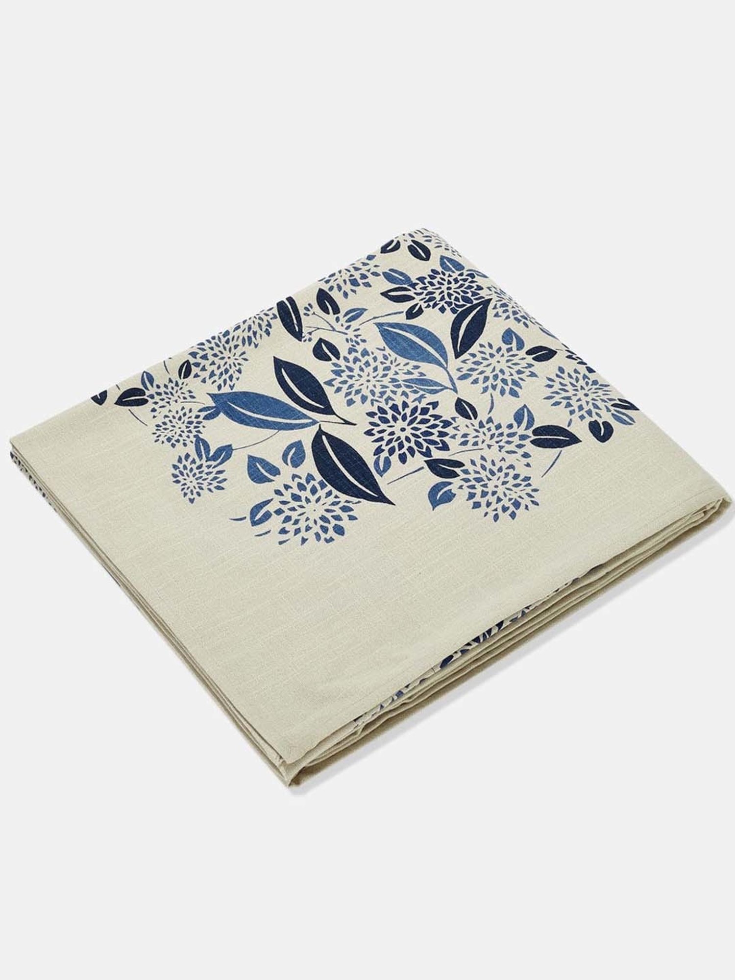 Fabindia Neer Blue Cotton Neer Table Cover