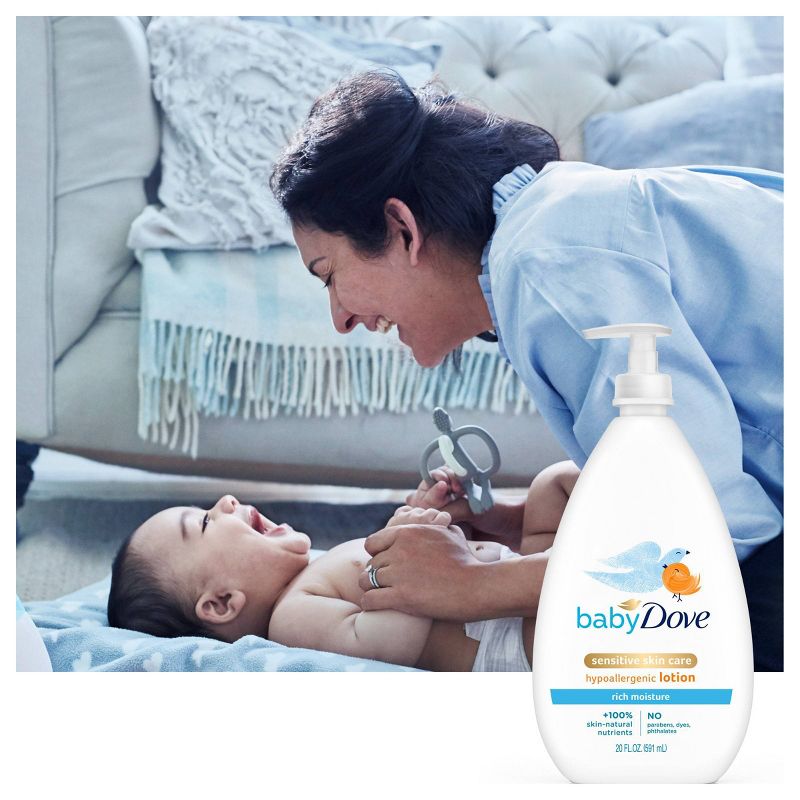 Baby Dove Rich Moisture Sensitive Skin Hypoallergenic Lotion - 20 fl oz
