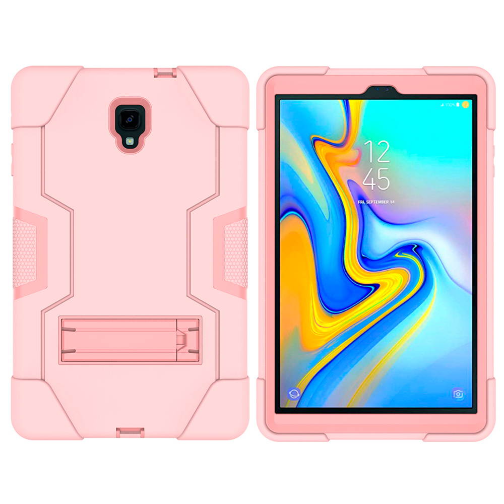 Galaxy Tab A 10.5 2018 Case,Mignova 3 Layer Heavy Duty Hybrid Shockproof Silicone+Hard PC Bumper Full-Body Protective Case Cover with Stand for Samsung Galaxy Tab A 10.5 SM-T590/T595