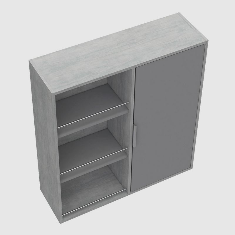 Kamas Mounted Cabinet Gray - RST Brands