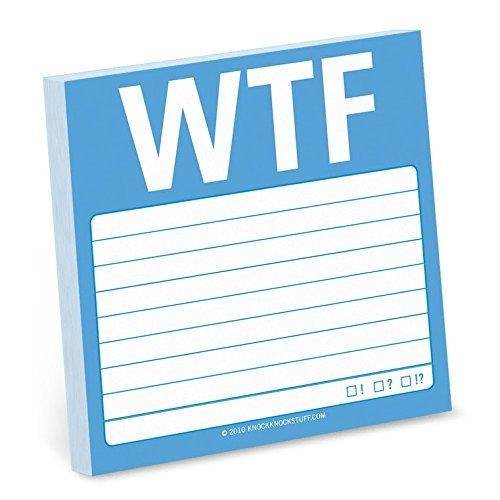 Knock Knock WTF Sticky Notes (12422)