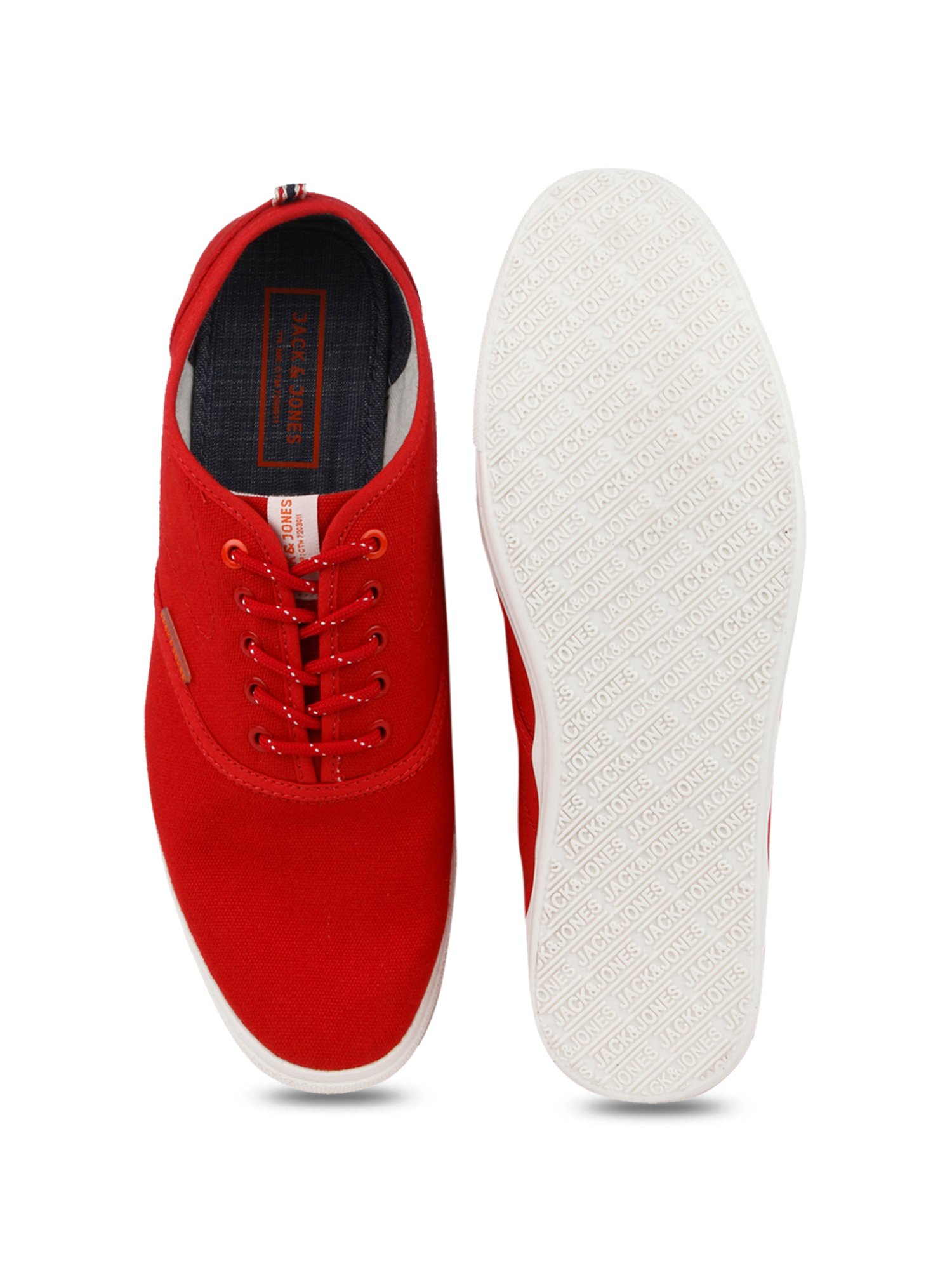 Jack & Jones Men's Red Casual Sneakers