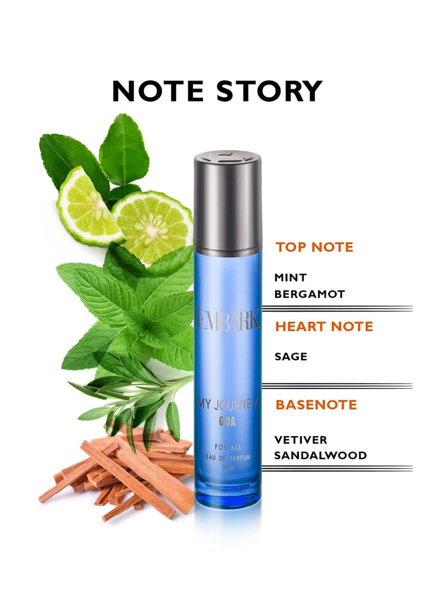 Embark My Journey Goa Eau de Parfum - 15 ml