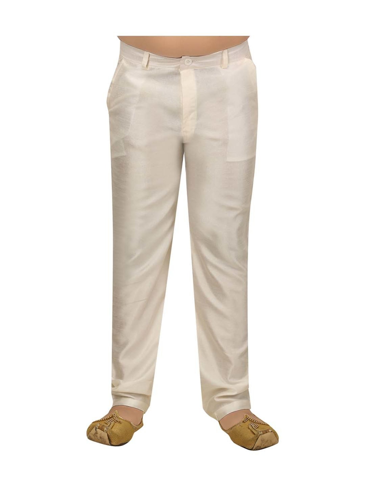 Ahhaaaa Kids Beige Cotton Embroidered Full Sleeves Kurta Set