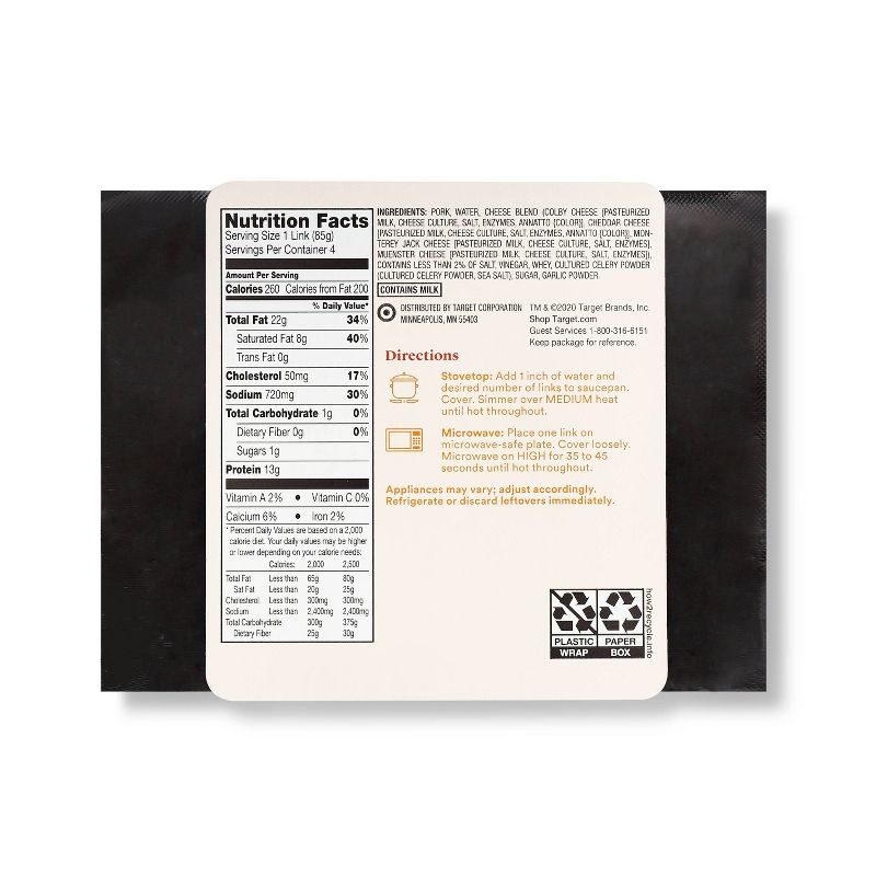 Honeysuckle White Fresh Sweet Italian Turkey Sausage - 20oz/5pk