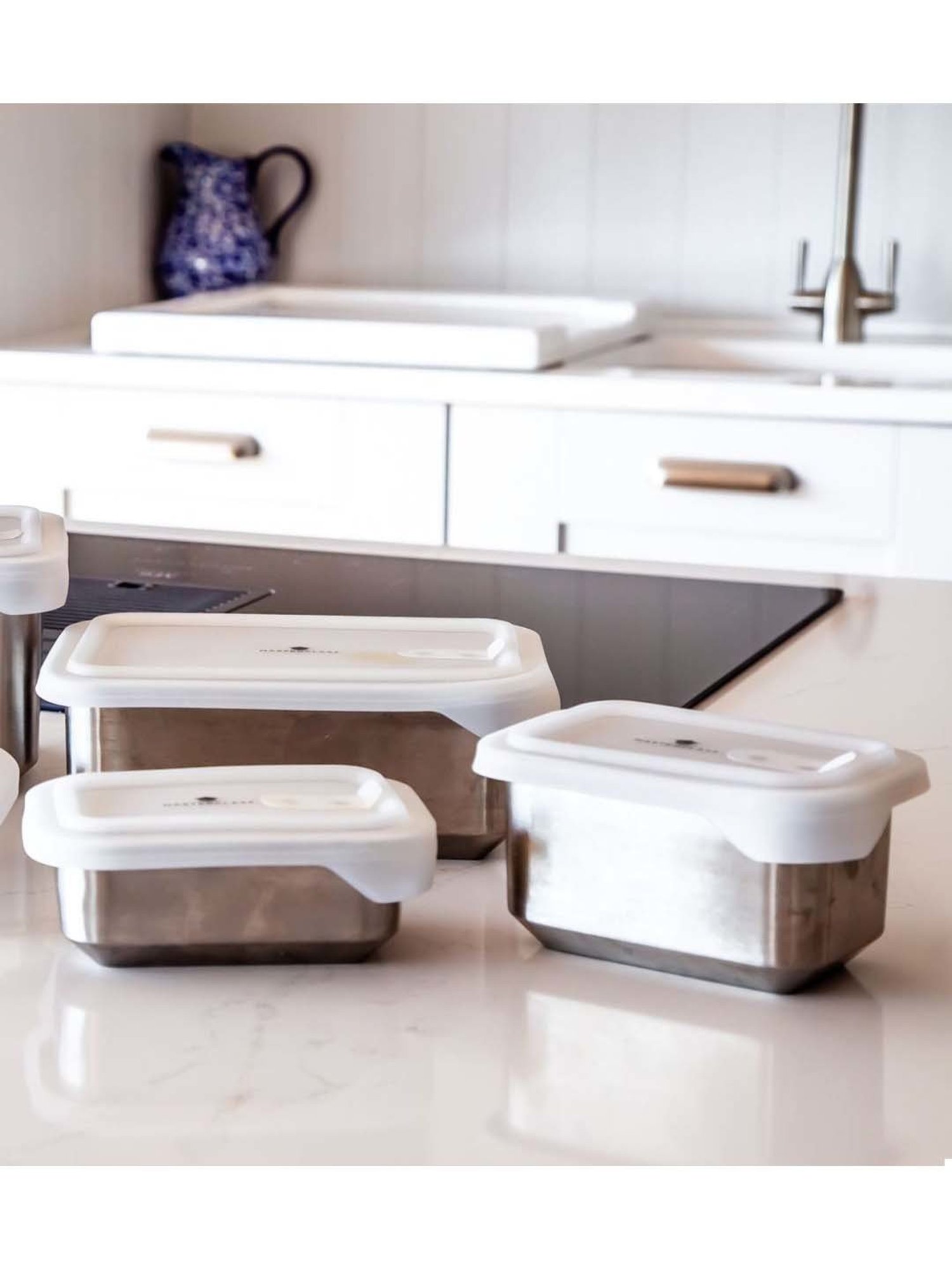 MasterClass Grey Stainless Steel Snack Dish (0.5 L)