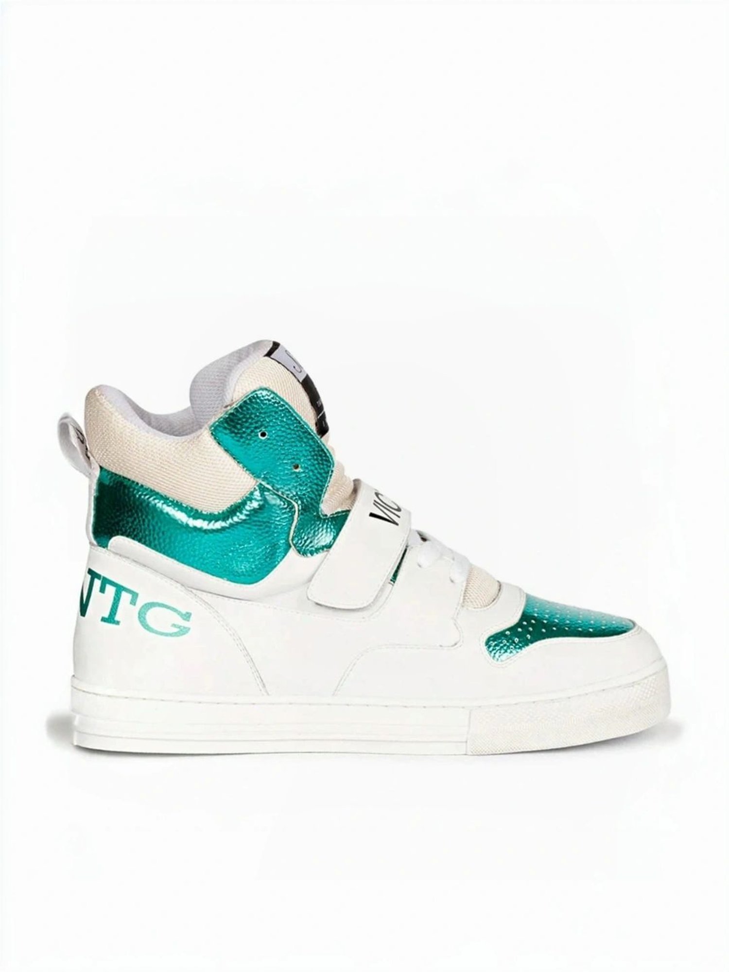 Saint G Men's Rowan Green Ankle High Sneakers