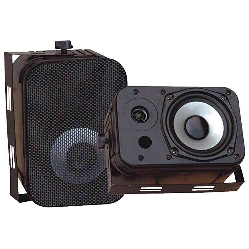 Home Outdoor 4" Black Speaker Monitor (PDWR40B)