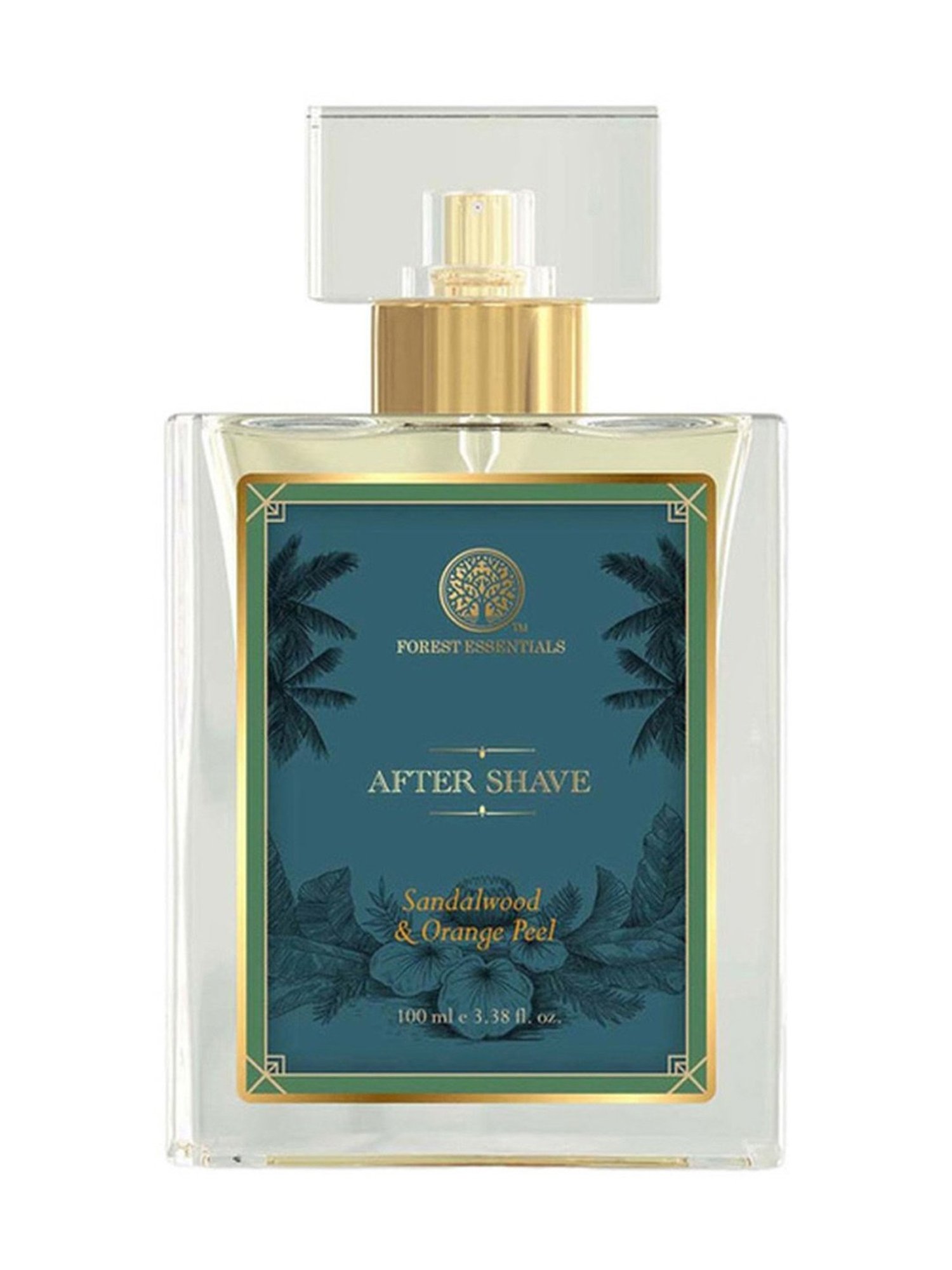 Forest Essentials Sandalwood, Orange Peel & Aloe Vera Aftershave Spray - 100 ml