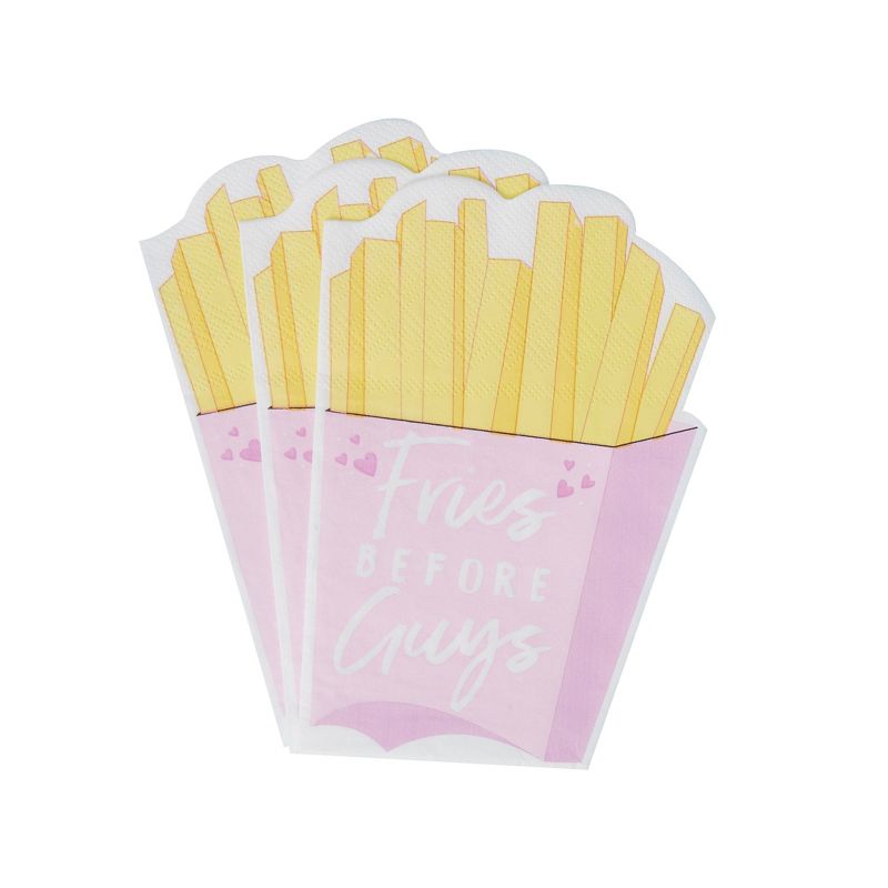 "Fries Over Guys" Disposable Napkins