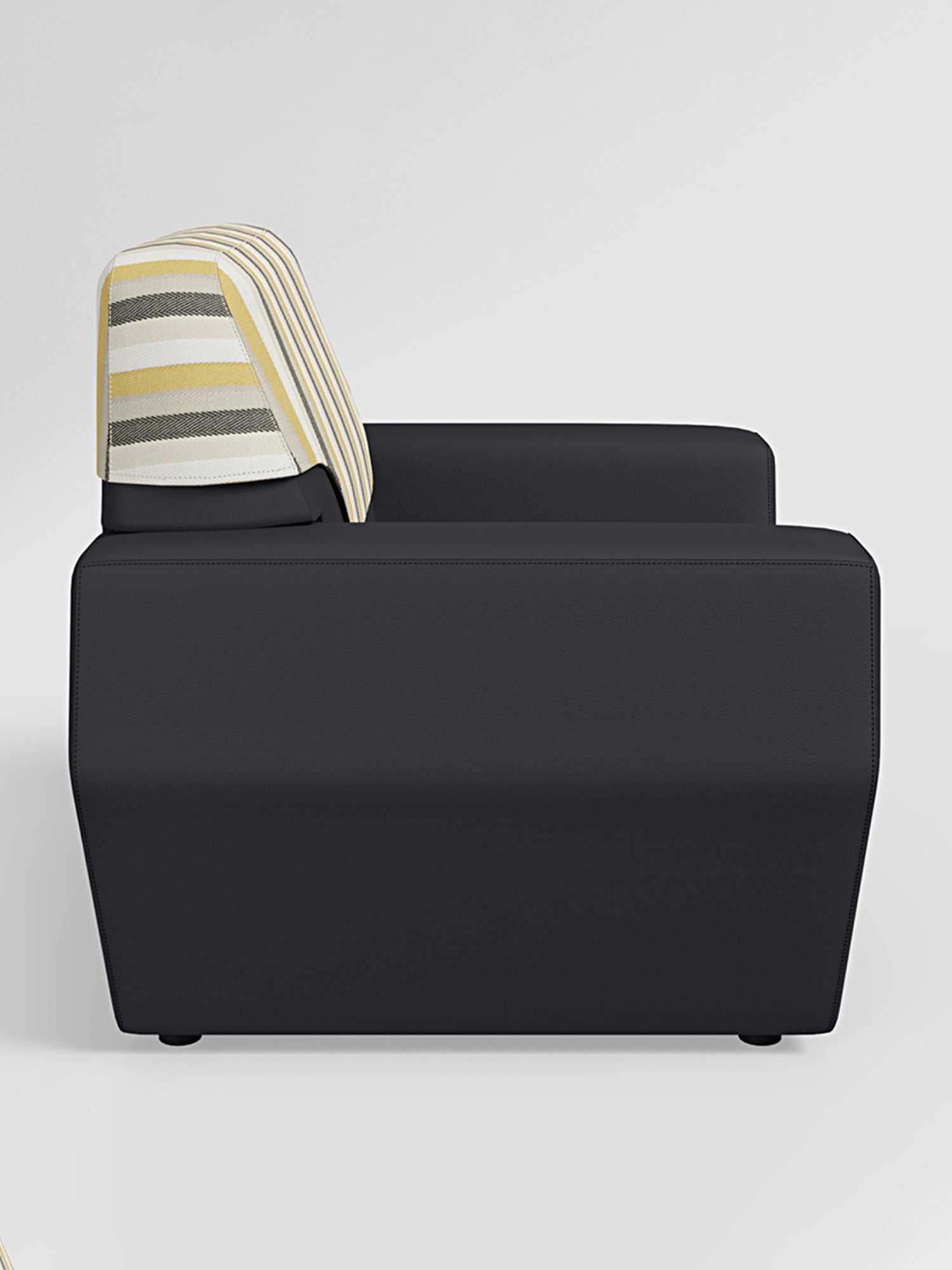 Queen Brady Convertible Sofa with Storage Gray - Serta