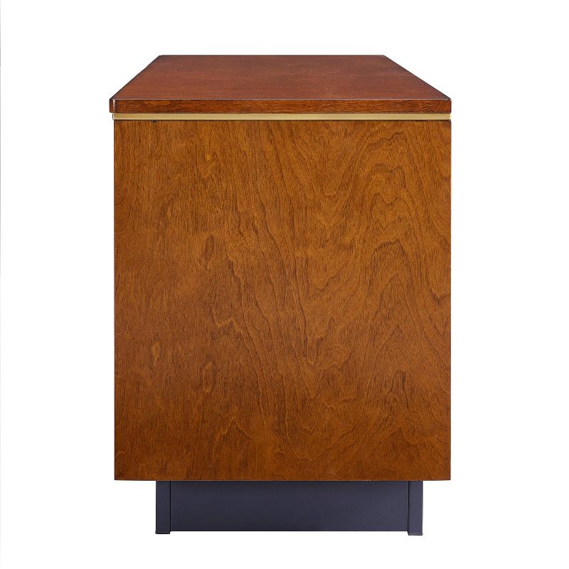 Midhurst Storage TV Stand Brown/White - Holly & Martin