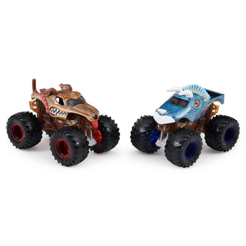 Monster Jam Jurassic Attack 1:64 Scale - 2pk