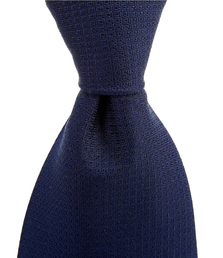 Roundtree & Yorke Big & Tall Brewster Traditional 3 3/8#double; Silk Tie