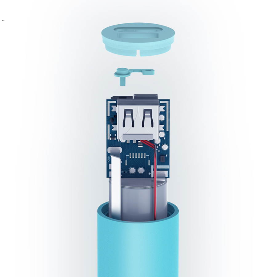 ZMI Power Bank Xiaomi Original USB 3.6V 3000MAH MINI Portable Power Bank Rechargeable 18650 Batteries for Xiaomi iPhone Android Smartphone