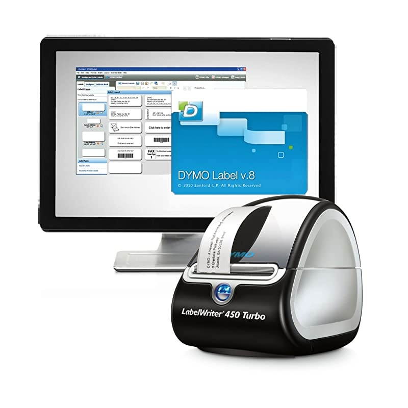 LabelWriter 450 Thermal Label Printer (1752264) + 2 bonus Multi-Purpose Rolls