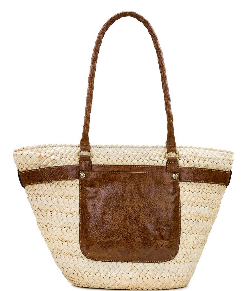 Patricia Nash Seasonal Collection Vieste Straw Tote Bag
