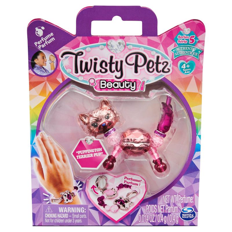 Twisty Petz Beauty S5  Puppington Terrier Pup Collectible Bracelet with Perfume