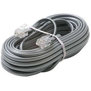 STEREN Model 306-015SL 15 ft 6C Telephone Line Cord