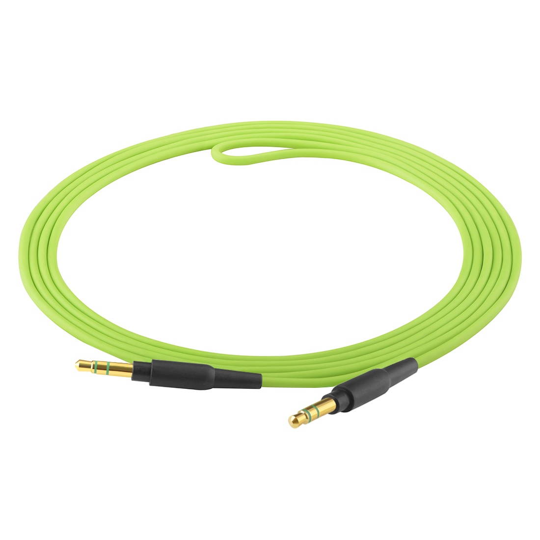 Geekria Audio Cord for Crusher Wireless Over-Ear Headphone, Crusher ANC Noise Canceling Wireless Headphone, 3.5mm Replacement Stereo Cable (Green 5.6ft)