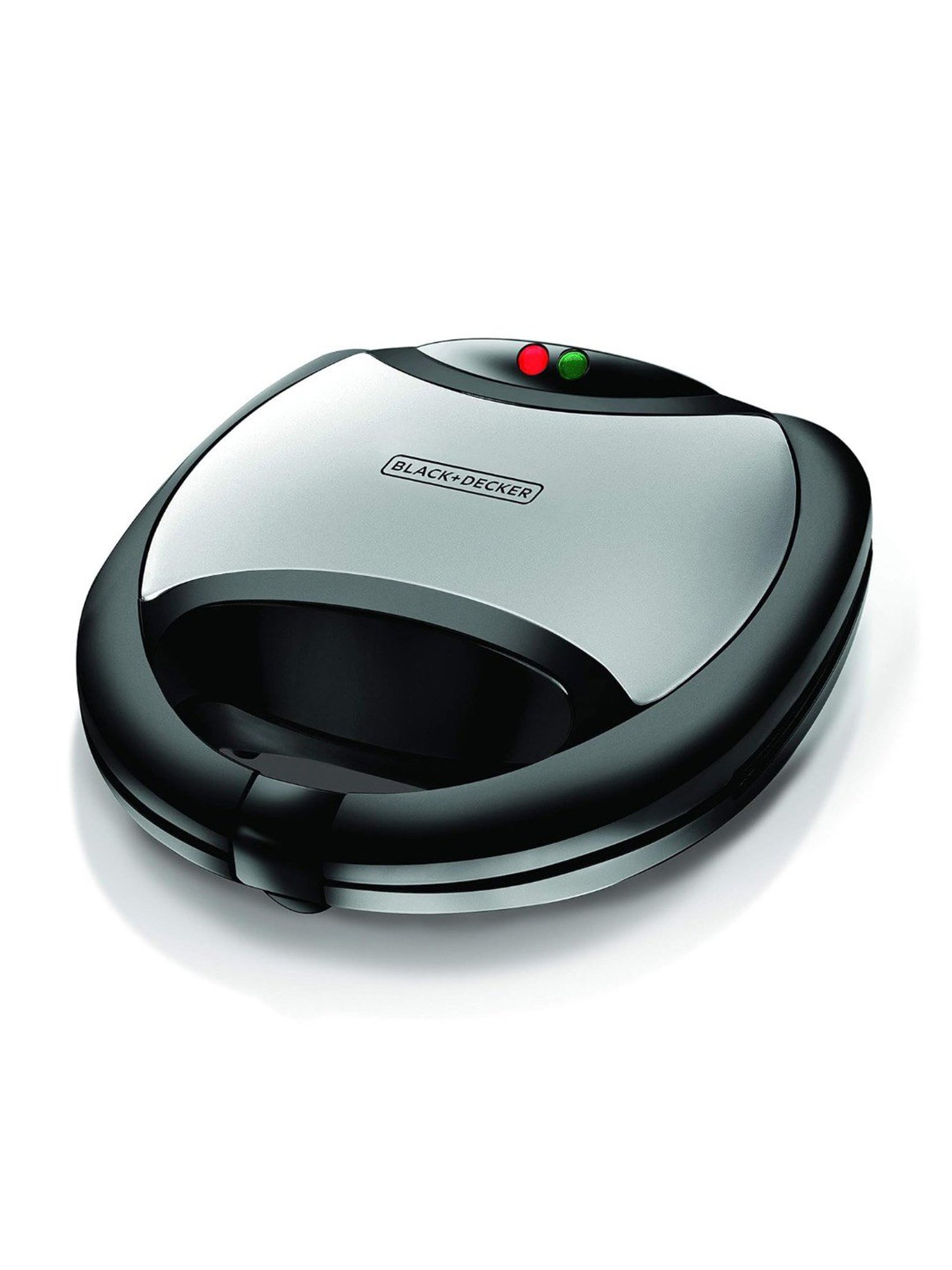 BLACK+DECKER TS2090 3 in 1 Multiplate Sandwich, Grill and Waffle Maker 750W (Black)