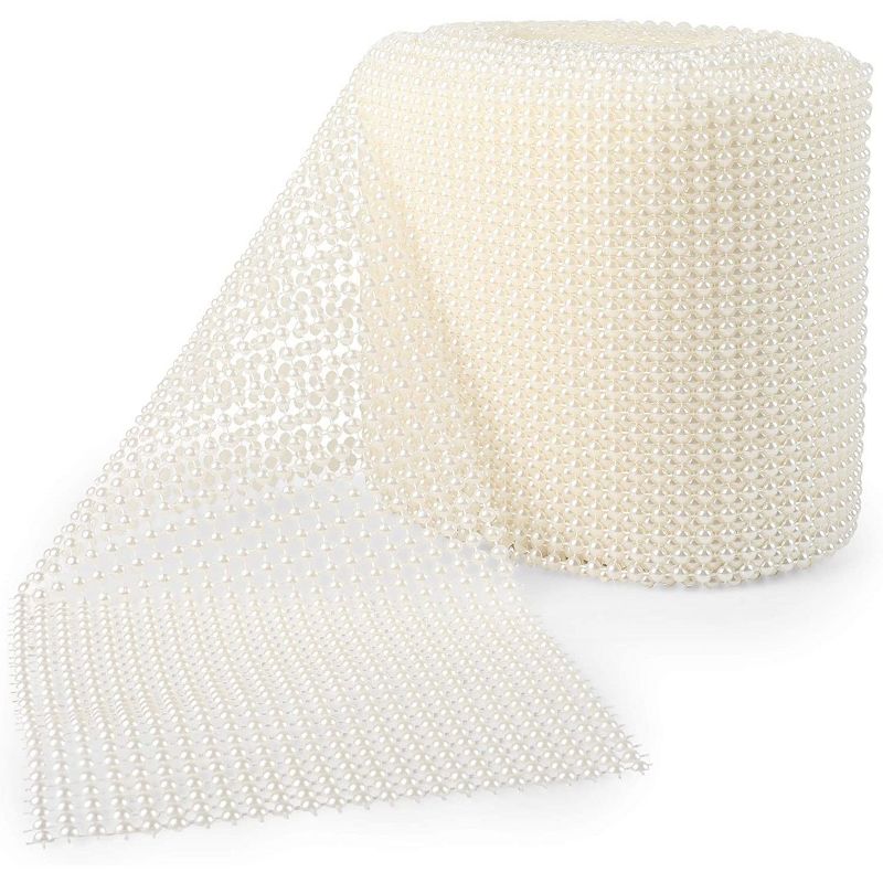 Kurt S. Adler Gold Elegant Fleur De Lis Wired Craft Ribbon 4.25" x 5 Yards