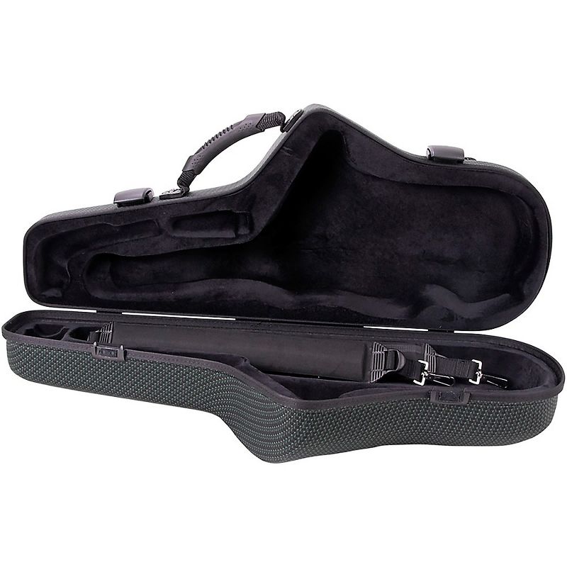 J. Winter Alto Saxophone Shaped Case Greenline Black