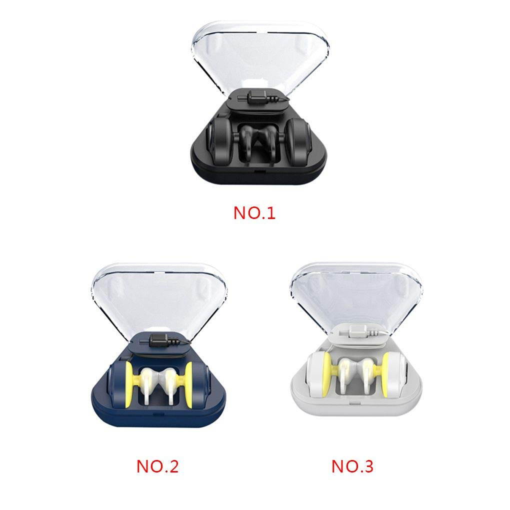 Zgeer Mini Wireless Bluetooth 4.2  Headset Dual Ear Stereo HiFi Earphone Earbuds with Charging Box