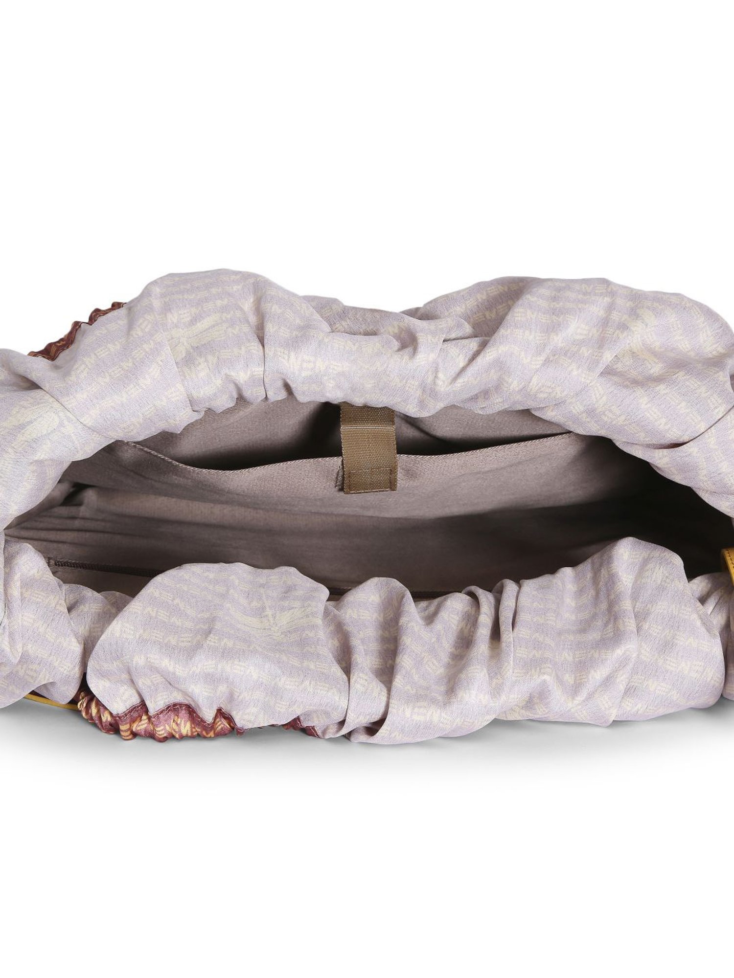 Eume Dragonfly Hot Sauce Red Leather Printed Tote Handbag with Pouch