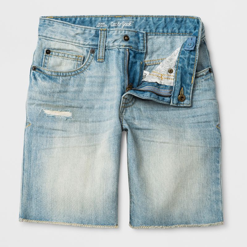 Boys' 2pk Pull-On Shorts - Cat & Jack™ Beige M