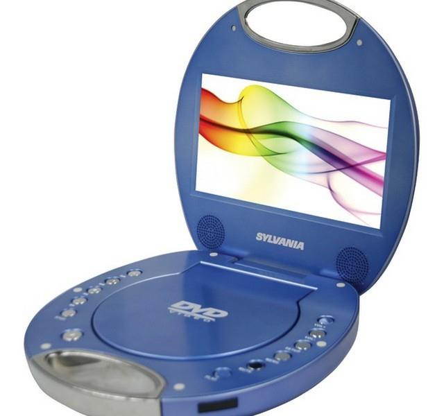 SYLVANIA SDVD7046-BLUE 7" Portable DVD Player with Integrated Handle (Blue)