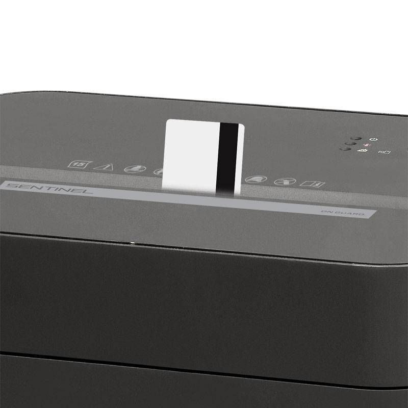 15-Sheet Crosscut Shredder 6.23 FPM 3.96gal Pullout Basket Capacity - Intek