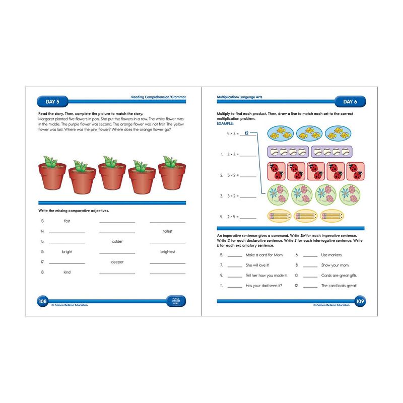Summer Bridge Activities Grades 2–3 - by CARSON-DELLOSA PUBLISHING LLC (Paperback)
