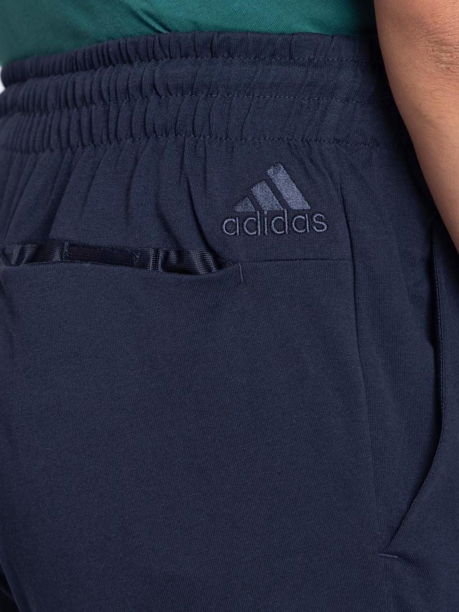 Basics Green Jogger Track Pant