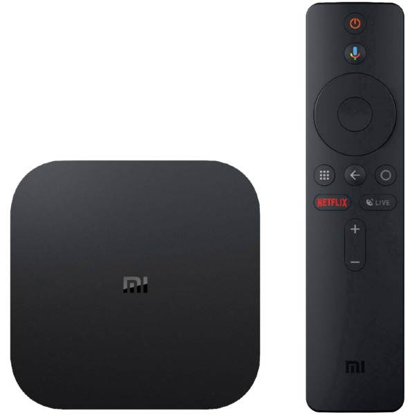 Mi Xiaomi MDZ-22-AB Mi Box S 4K HDR Android TV with Google Assistant Remote Streaming Media Player