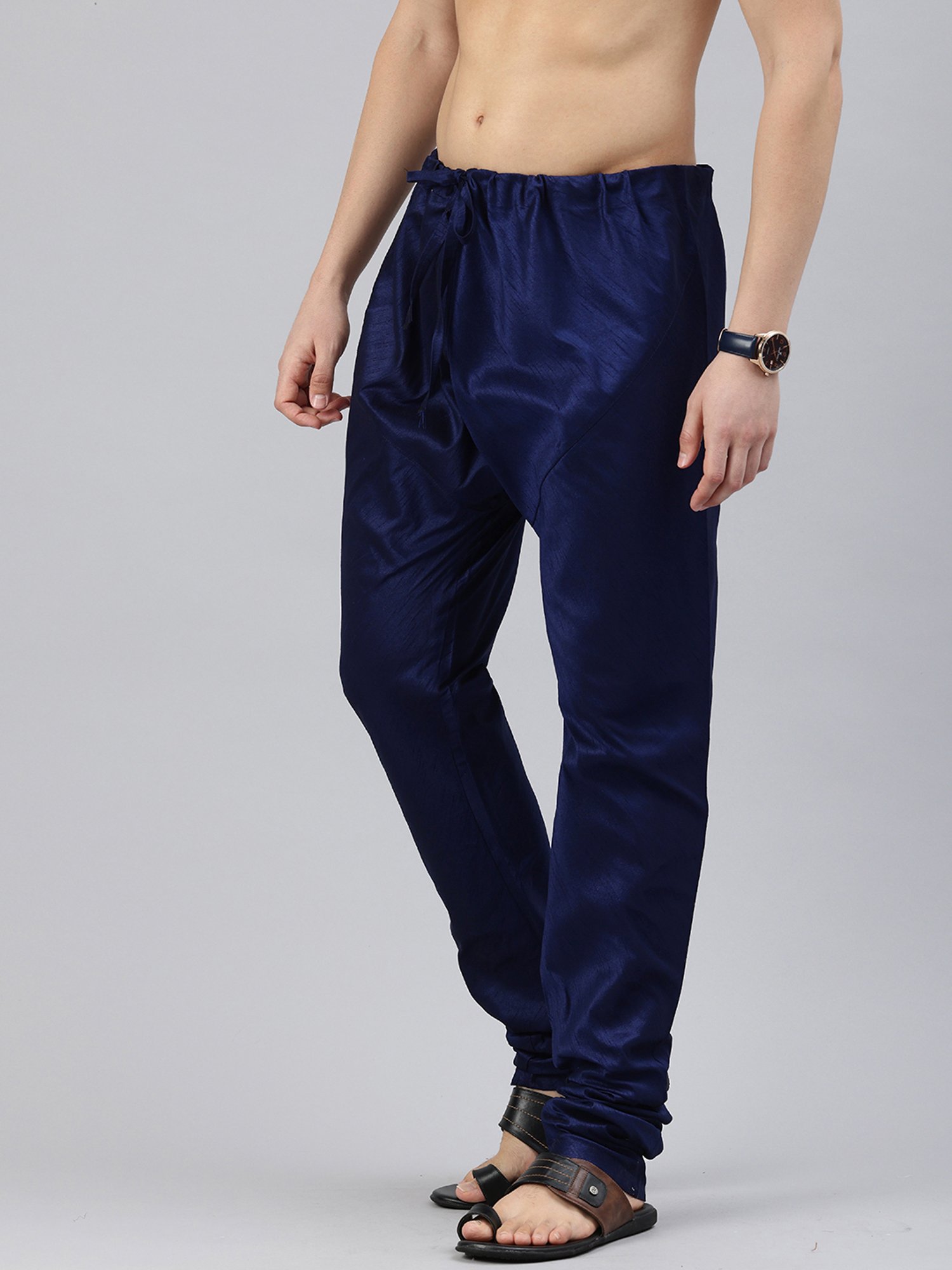 Manthan Dark Blue Regular Fit Churidars