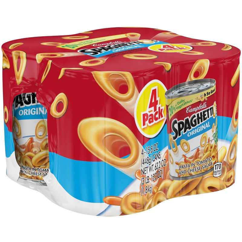 Campbell's SpaghettiOs Original 4 pk (56.8oz)