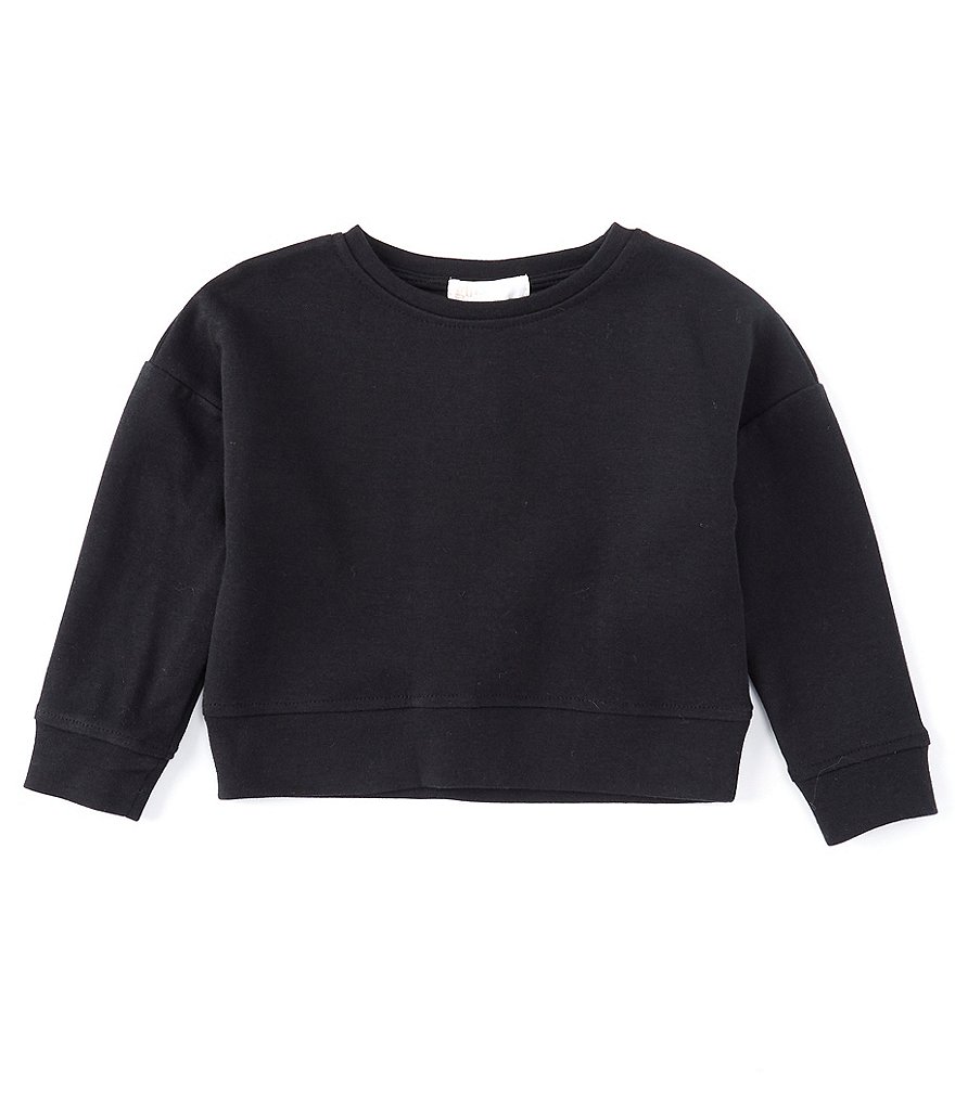 Flapdoodles Little Girls 2T-6X Long Sleeve Stripe Hoodie