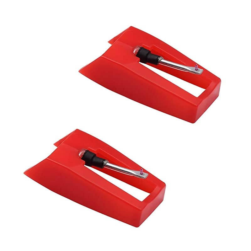 Record Player Needle  Diamond Stylus Replacement for Turntable LP PhonographPack of 2